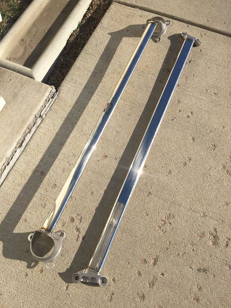 Authentic Mugen front and rear Strut bars Acura RSX, ILX and Honda